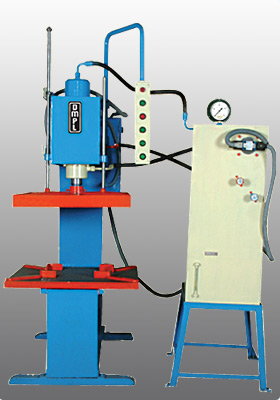 'C' Frame Cloth Cutting Press